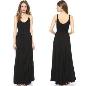 Madewell Sun Isle Black Maxi Dress 4